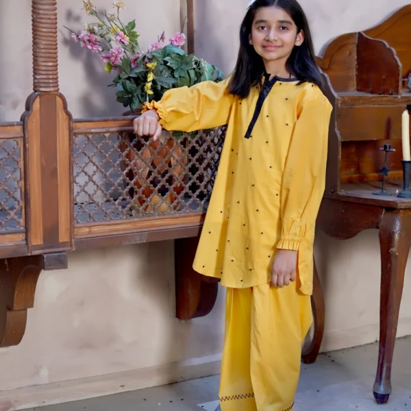 2 Piece Kids Lawn Suit